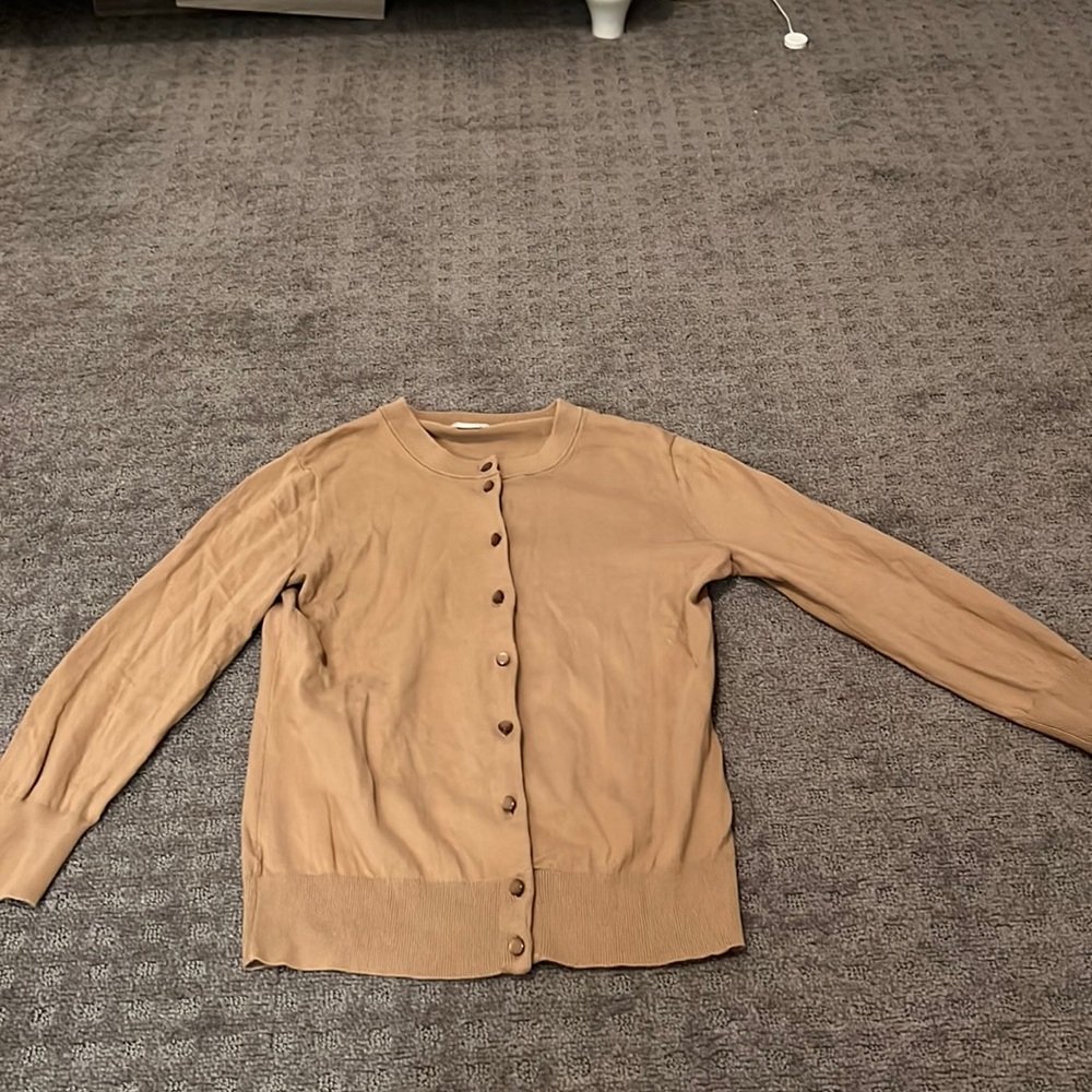 The Clare Cardigans in Tan
